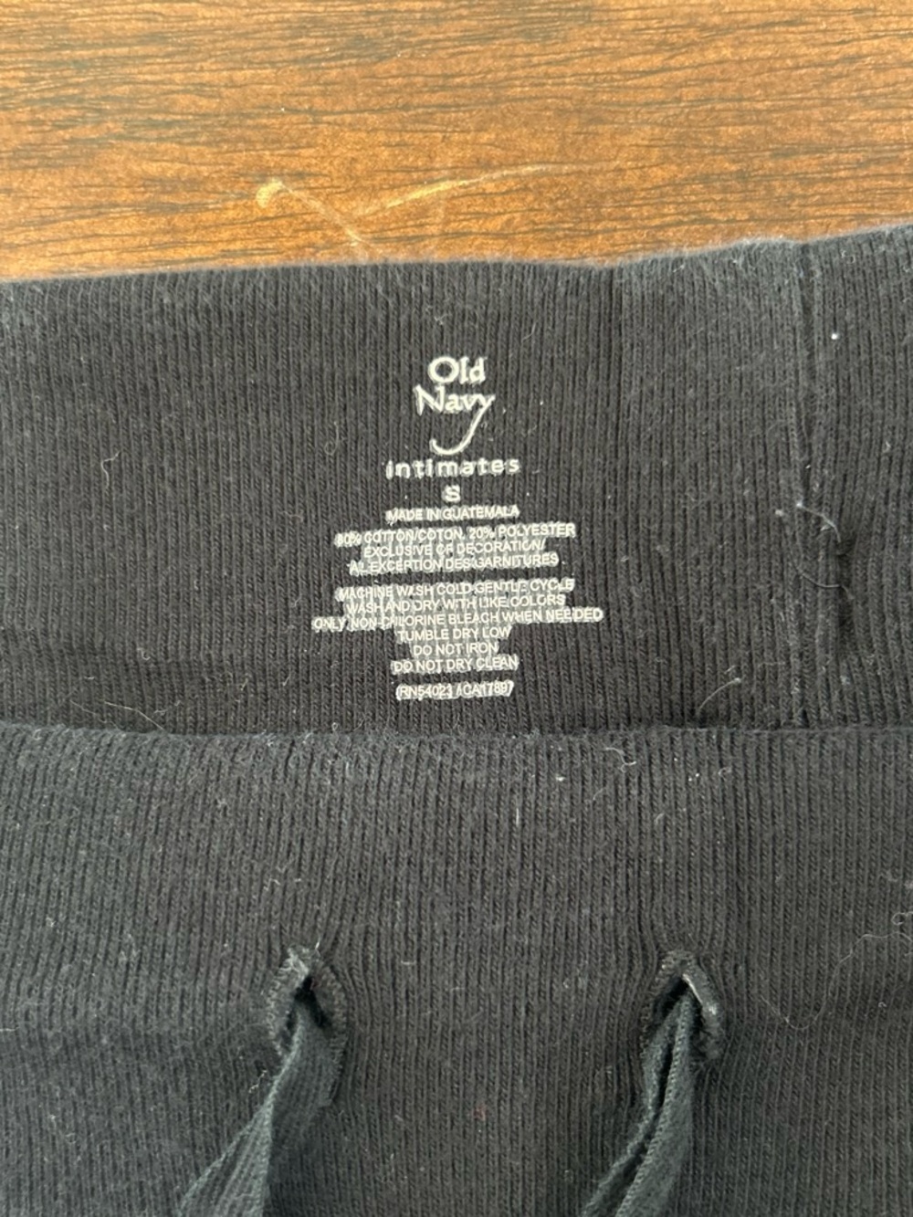 Old Navy Black Velour Track Pants